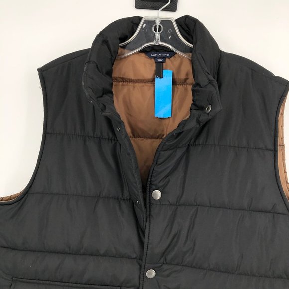 Black & Brown Classic Outdoor Vest | Perfect for Any Season - Picture 4 of 6